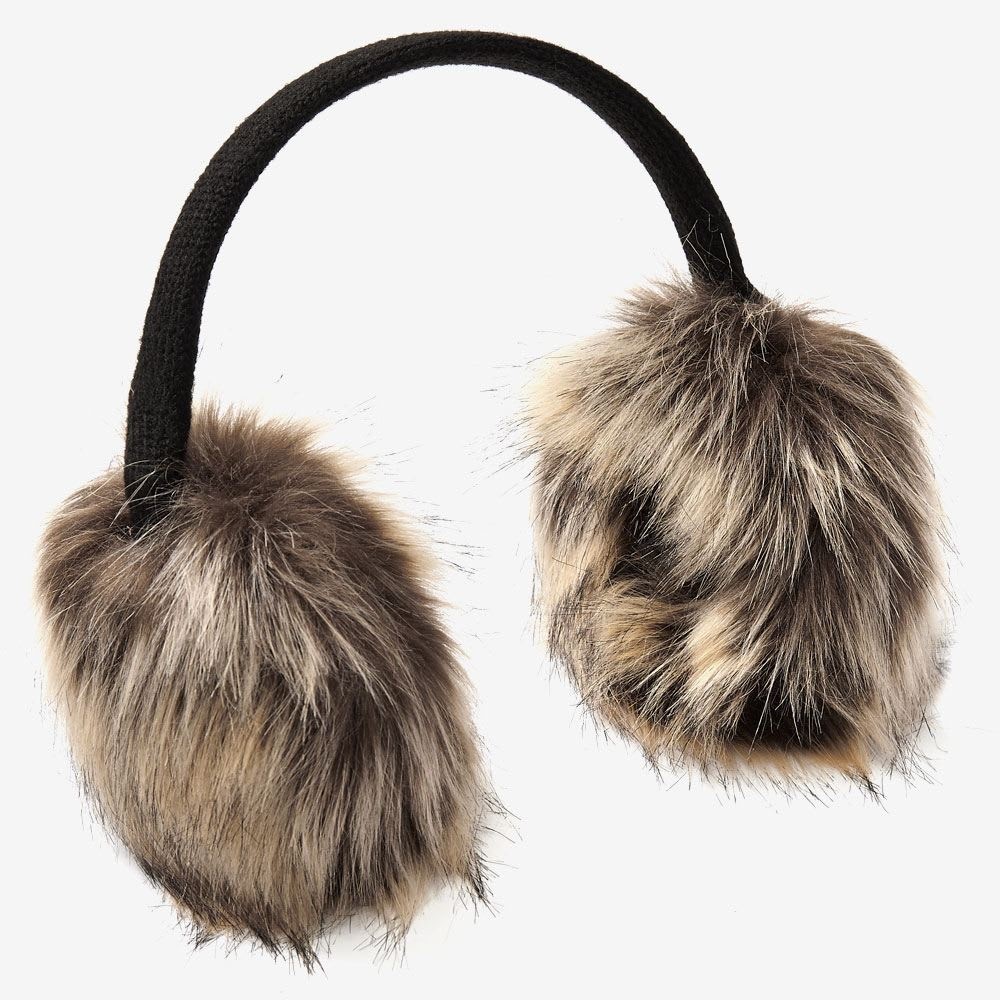 Francesca’s Collections Faux Fur Tan Ear Muffs